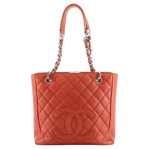 chanel pink caviar tote
